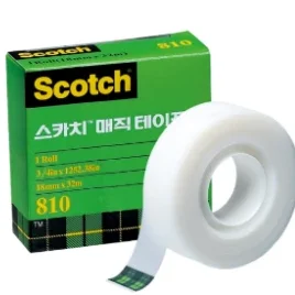 스카치 매직테이프 리필(810R/12mm*18M/3M)